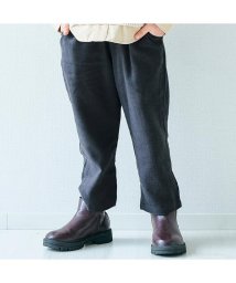 apres les cours(アプレレクール)/ゆったりテーパードパンツ/7days Style pants  9分丈/チャコール