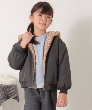 ikka kids/リバーシブルボアブルゾン（120〜160cm）/505480235