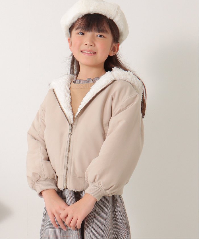 セール】リバーシブルボアブルゾン(120〜160cm)(505480235) | イッカ