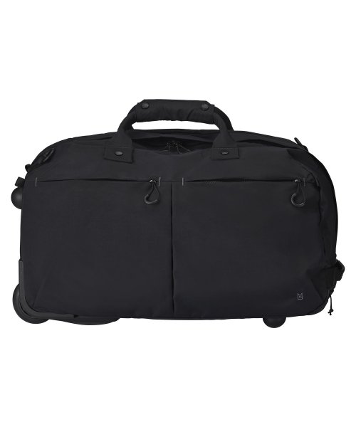 MILESTO(ミレスト)/ミレスト MILESTO ダッフルバッグ ボストンバッグ ショルダー ダッフルキャリー トロット メンズ レディース 37L 斜めがけ 軽量 撥水 防水 TRO/ブラック