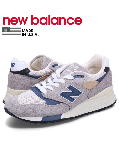 new balance(ニューバランス)/ニューバランス new balance 998 スニーカー メンズ Dワイズ グレー U998TA/その他
