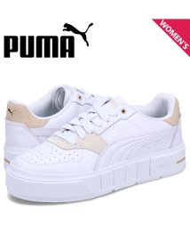 PUMA/PUMA プーマ スニーカー カリ コート マッチ レディース 厚底 CALI COAT MUCH ホワイト 白 393094－02/505496427