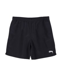 STUSSY(ステューシー)/ステューシー STUSSY ショート パンツ ハーフパンツ メンズ 水陸両用 撥水 大きいサイズ STOCK WATER SHORT ブラック ブラウン レッド/ブラック