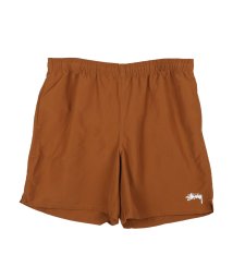 STUSSY/ステューシー STUSSY ショート パンツ ハーフパンツ メンズ 水陸両用 撥水 大きいサイズ STOCK WATER SHORT ブラック ブラウン レッド/505496428