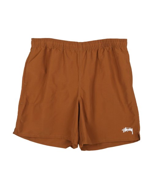 STUSSY(ステューシー)/ステューシー STUSSY ショート パンツ ハーフパンツ メンズ 水陸両用 撥水 大きいサイズ STOCK WATER SHORT ブラック ブラウン レッド/その他