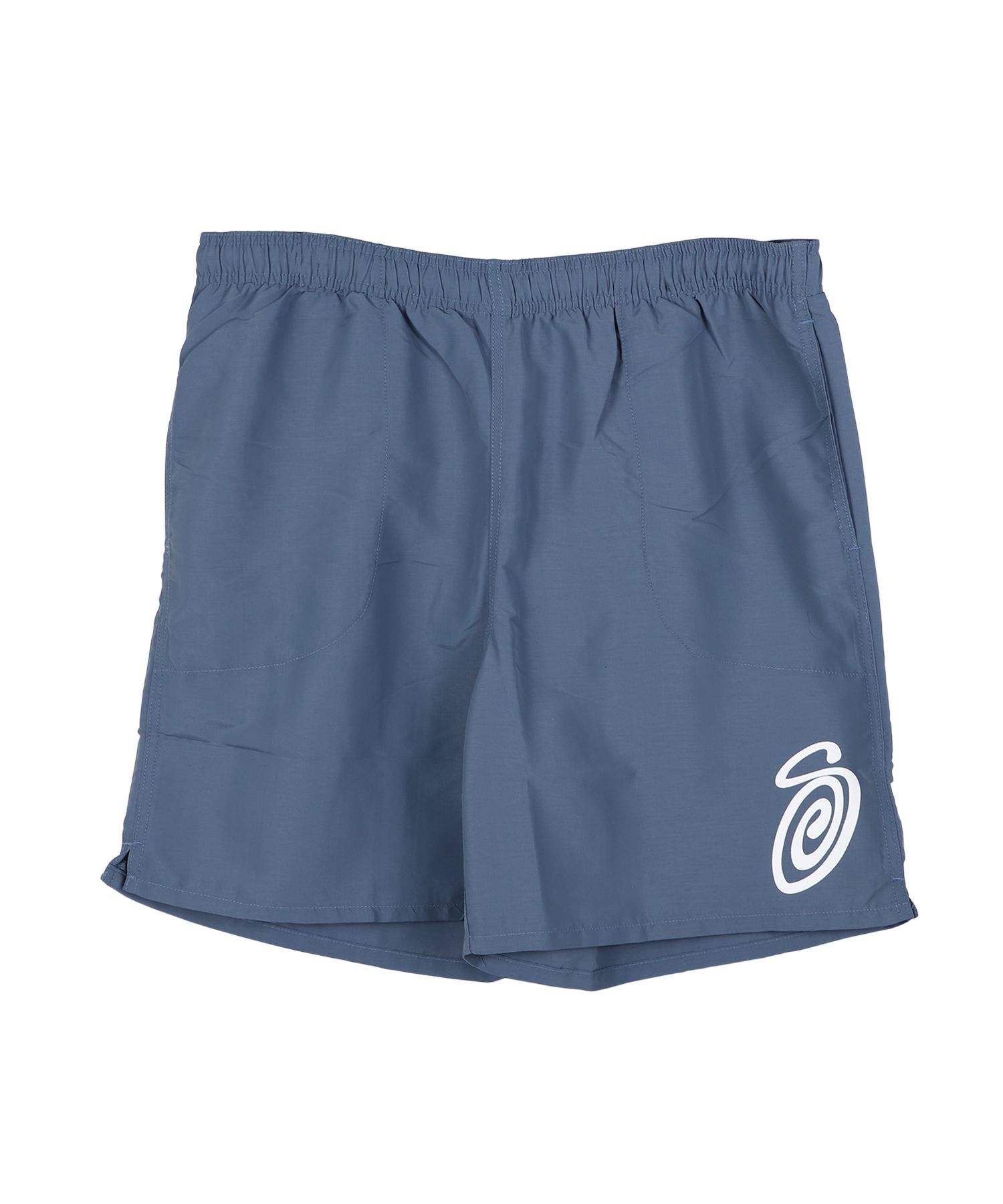 ステューシー STUSSY ショート パンツ ハーフパンツ メンズ 水陸両用 撥水 大きいサイズ CURLY S WATER SHORT ブラック  クリーム ネ