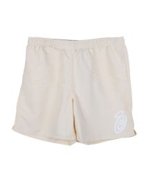 STUSSY/ステューシー STUSSY ショート パンツ ハーフパンツ メンズ 水陸両用 撥水 大きいサイズ CURLY S WATER SHORT ブラック クリーム ネ/505496429