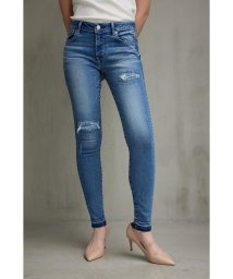 AZUL by moussy/AZUL DENIM/リペアスキニーデニム/505496833