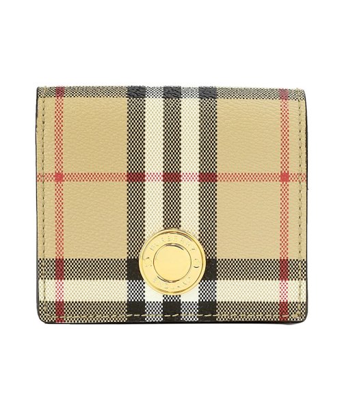 BURBERRY(バーバリー)/BURBERRY バーバリー 2つ折り財布 8070417 A7026/ベージュ