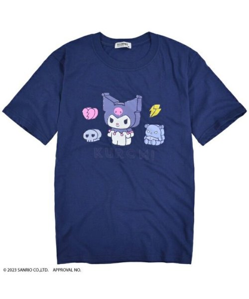 Sanrio characters(サンリオキャラクターズ)/クロミ Tシャツ サンリオ 半袖 プリント/ネイビー