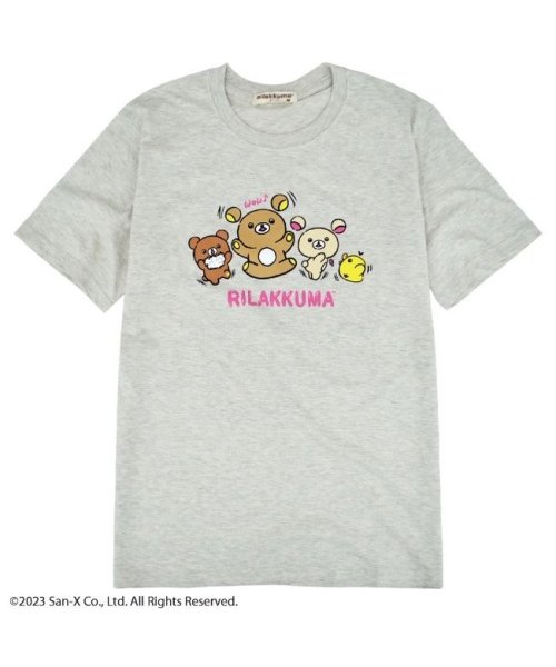 リラックマ サンエックス Tシャツ 半袖 トップス プリント San－X(505498684) リラックマ(RIRAKKUMA)  MAGASEEK
