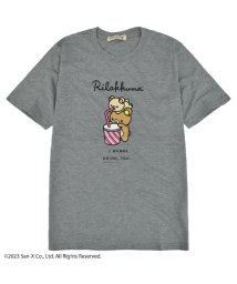 RIRAKKUMA(リラックマ)/リラックマ サンエックス Tシャツ 半袖 トップス プリント San－X/杢グレー