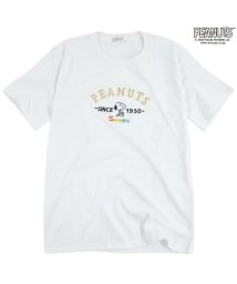  PEANUTS/スヌーピー Tシャツ 半袖 刺繍  メンズ レディース/505498909