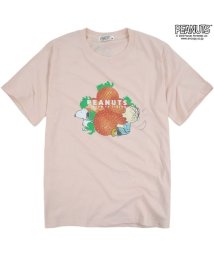  PEANUTS/スヌーピー Tシャツ PEANUT フルーツ 半袖 苺 いちご/505498914