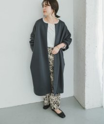 ITEMS URBANRESEARCH(アイテムズ アーバンリサーチ（レディース）)/ライトダンボールノーカラーコート/CHA