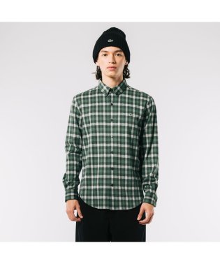 LACOSTE Mens/チェックジャージシャツ/505172911