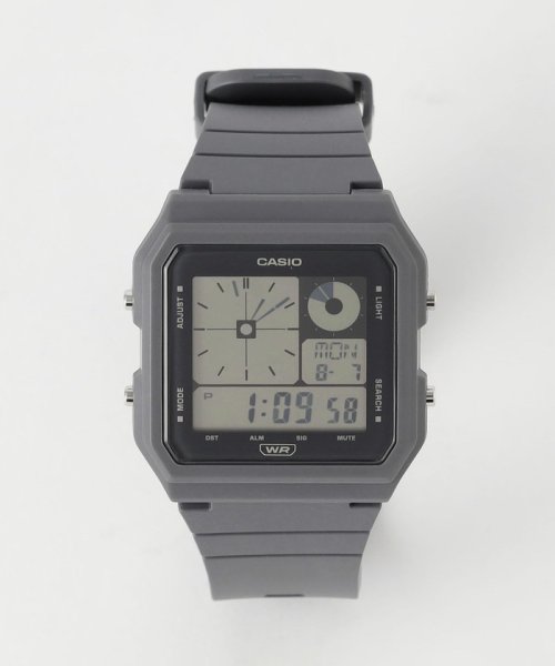 green label relaxing(グリーンレーベルリラクシング)/【WEB限定】＜CASIO＞LF－20W－1AJF デジタルウォッチ 腕時計/MDGRAY