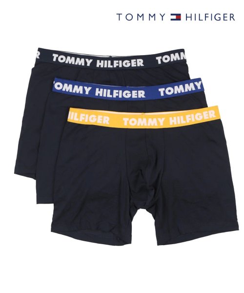 TOMMY HILFIGER(トミーヒルフィガー)/【TOMMY HILFIGER / トミーヒルフィガー】ボクサーパンツ 3枚セット 09T3737 3PK ギフト プレゼント 贈り物/マルチ3