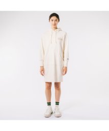 LACOSTE/ボアワニロゴスウェットフーディードレス/505500515