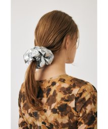 moussy(マウジー)/METALIC SCRUNCHIE/SLV