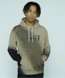 MANASTASH(マナスタッシュ)/MANASTASH/マナスタッシュ/GRADATION PULLOVER HOODIE/グリーン