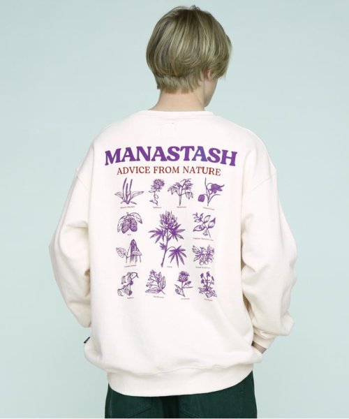 MANASTASH(マナスタッシュ)/MANASTASH/マナスタッシュ/CASCADE SWEATSHIRTS AFN/ナチュラル4