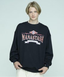 MANASTASH(マナスタッシュ)/MANASTASH/マナスタッシュ/CASCADE SWEATSHIRTS EST. 1993/ブラック