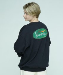 MANASTASH(マナスタッシュ)/MANASTASH/CASCADE SWEATSHIRTS ORIGINAL LOGO/ブラック