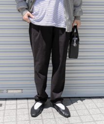 URBAN RESEARCH DOORS(アーバンリサーチドアーズ)/『防シワ』『イージーケア』FORK&SPOON　ideal stretchコットンパンツ/BLACK