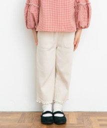 URBAN RESEARCH DOORS（Kids）(アーバンリサーチドアーズ（キッズ）)/メローフリルリブイージーパンツ(KIDS)/IVORY