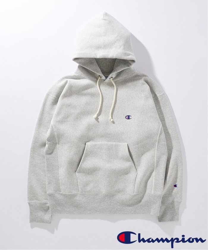 Champion 別注 R/W PIGMENT プルオーバーパーカー（ブラウン）