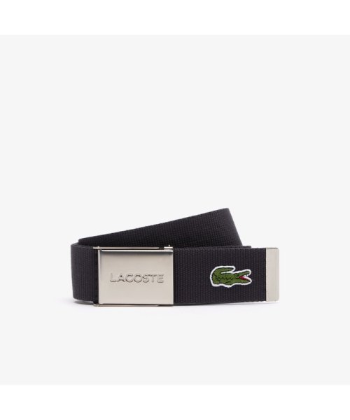 LACOSTE Mens(ラコステ　メンズ)/『Made in France』 L.12.12 布ベルト/チャコール
