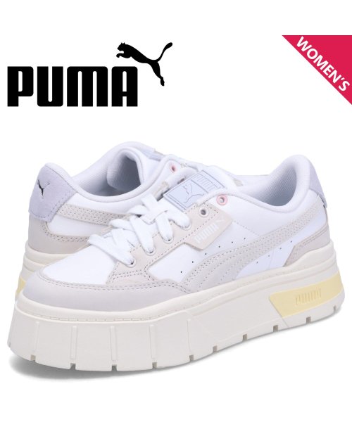 PUMA(PUMA)/PUMA プーマ スニーカー メイズ スタック リュクス ウィメンズ レディース 厚底 MAYZE STACK LUXE WNS ホワイト 白 389853－0/その他