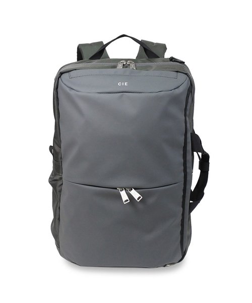 CIE(シー)/CIE シー リュック バッグ バックパック メンズ レディース LEAP 2WAY BACKPACK L ブラック グレー ネイビー 黒 072300/グレー