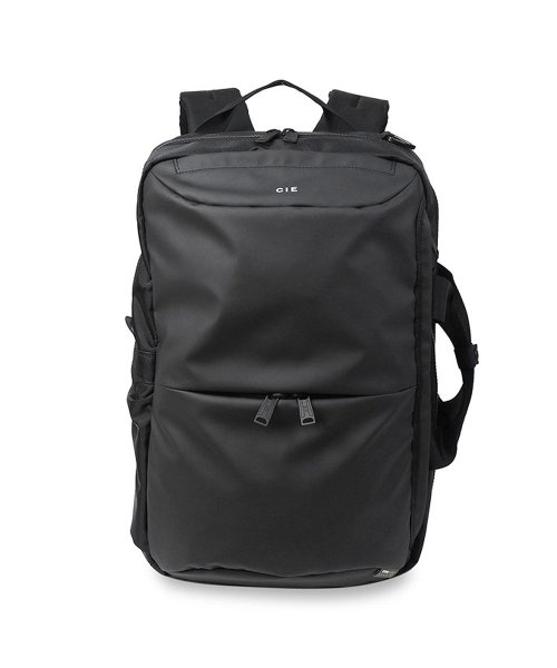 CIE(シー)/CIE シー リュック バッグ バックパック メンズ レディース LEAP 2WAY BACKPACK S ブラック グレー ネイビー 黒 072301/ブラック