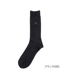 BROOKSBROTHERS/福助 公式 ソックス クルー丈 靴下 柔らかな風合いのオリジナル糸 抗菌防臭 ビジネス リブ メンズ 紳士 男性 fukuske フクスケ 福助 /505502953