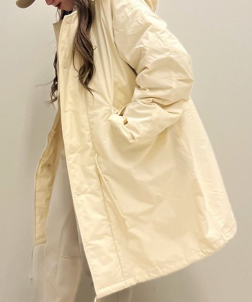 オーバーサイズミリタリーコート 