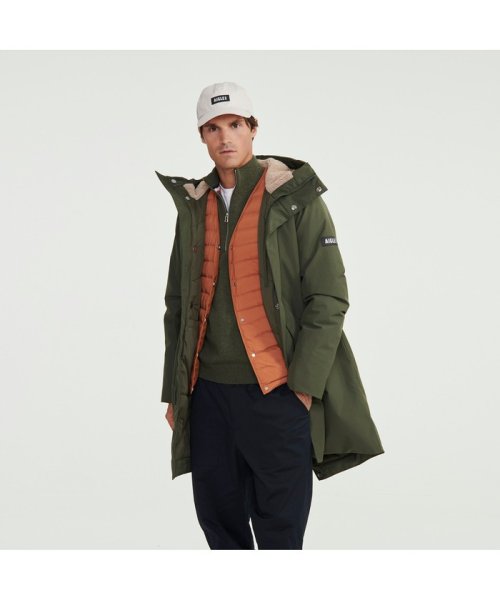 ゴアテックス インサレーションロングフーデッドジャケット 