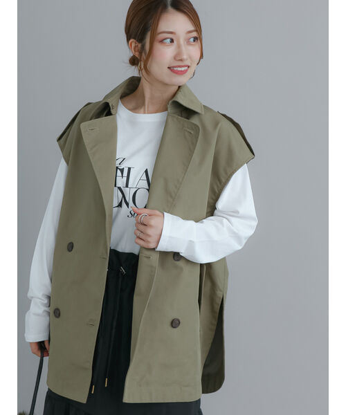 la peau de gem B-3ロングボアベスト