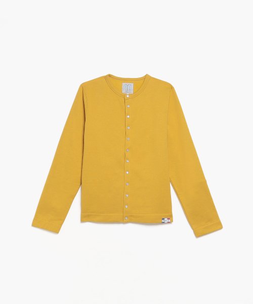 agnes b. HOMME(アニエスベー　オム)/M001 CARDIGAN カーディガンプレッション [Made in France]/マスタードイエロー