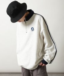 ZIP FIVE(ジップファイブ)/ZIPFIVE×KANGOL 裏起毛ハーフジップスウェット/その他