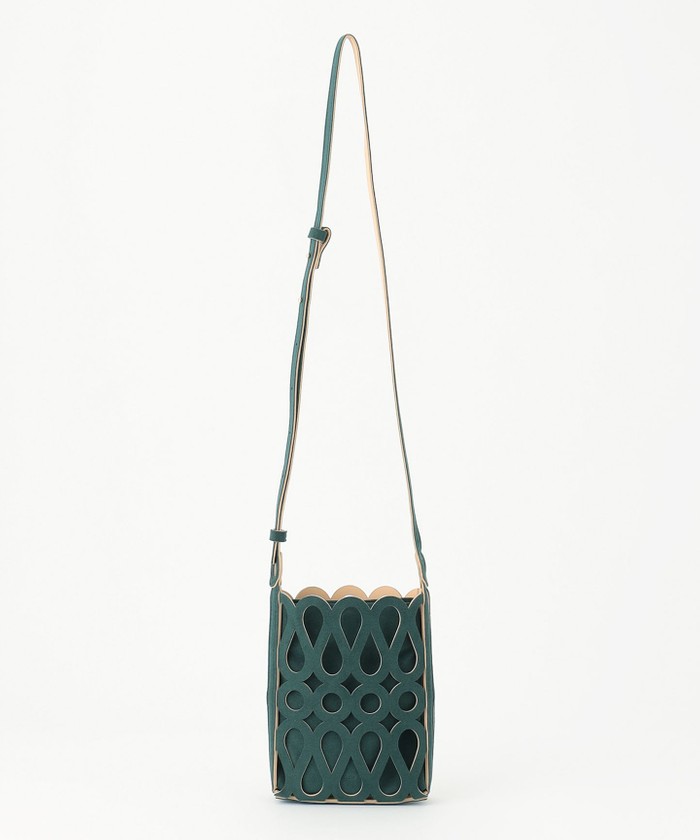 BEIGE 【洗える・一部店舗限定】MARY AL TERNA / MAZE ミニショルダー DARKGREEN F BEIGE 【洗える・一部店舗限定】MARY AL TERNA / MAZE ミニショルダー DARKGREEN F