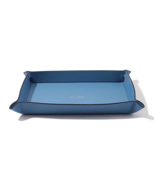 TOMORROWLAND GOODS(TOMORROWLAND GOODS)/SMYTHSON SMALL RECTANGULAR レザートレイ/63ライトブルー