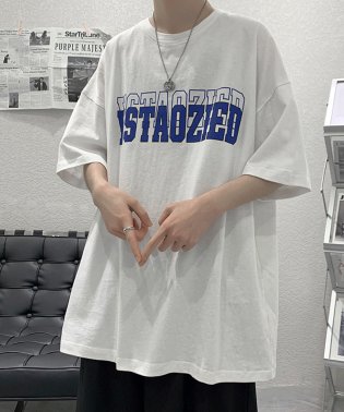 DEVICE/オーバーサイズ ロゴTシャツ/505505285