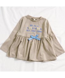 apres les cours/ロゴ・ハート・花柄ペプラムチュニック/505295222