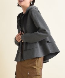 INTERPLANET/ダンボールニットフリルＺＩＰパーカー/505491128