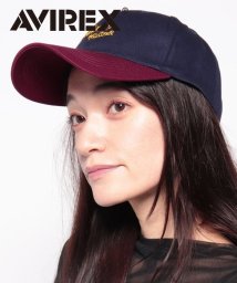 AVIREX(AVIREX)/AVIREX BYCOLOR TWILL LOW CAP C/ネイビー