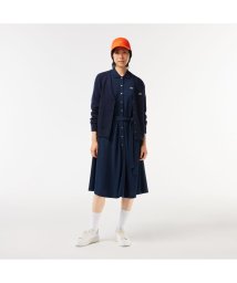 LACOSTE/鹿の子地シャツドレス/505505501