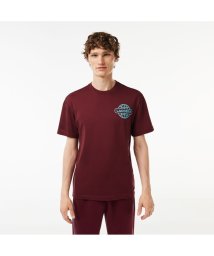 LACOSTE Mens/グラデーションネームロゴバックプリントTシャツ/505505579