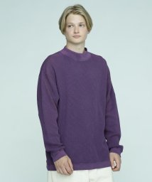 MANASTASH(マナスタッシュ)/MANASTASH/マナスタッシュ/HEAVY SNUG THERMAL MOCK NECK/パープル